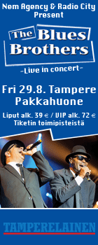 The Blues Brothers Band Tampereella pe 29.8.