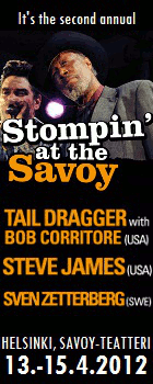 Stompin' at the Savoy Helsingiss 13.-15. huhtikuuta